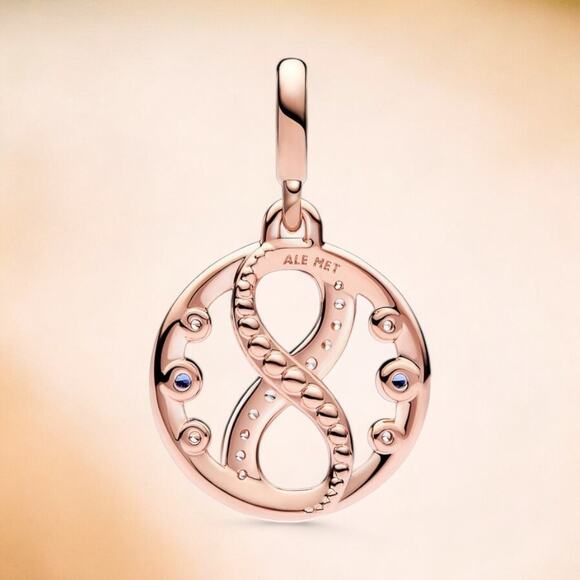 Pandora ME Infinity Symbol Medallion - Picture 2 of 3
